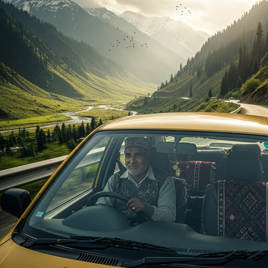 Srinagar to Gurez Taxi Service