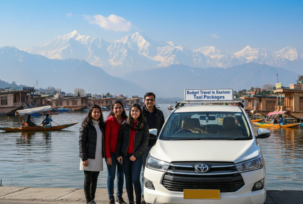 budget travel in Kashmir taxi packages