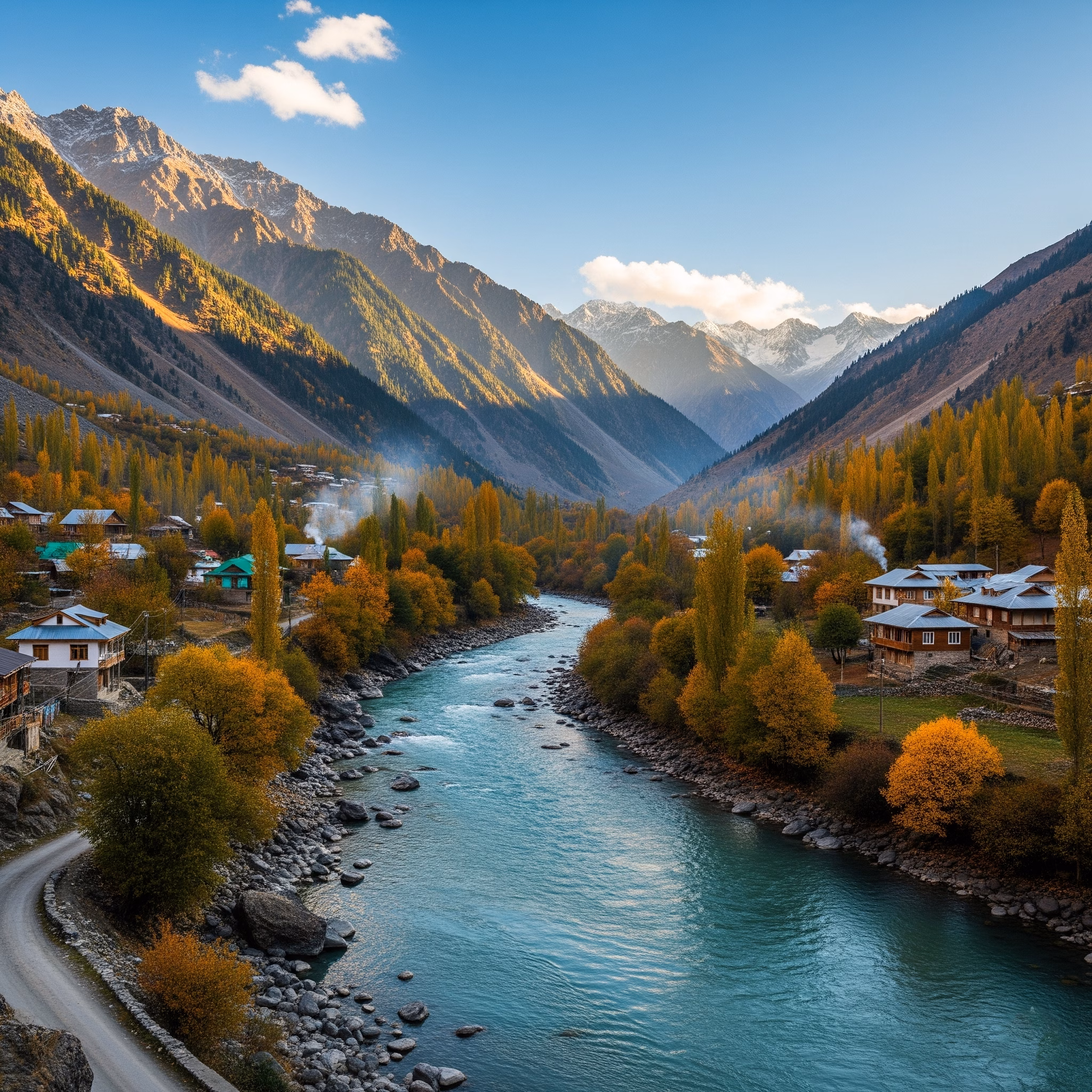 Taxi to Gurez Valley in Kashmir