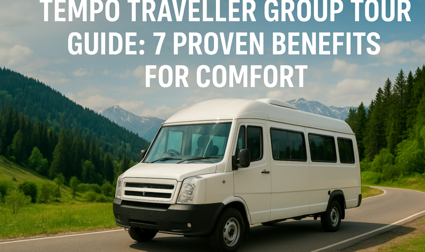 How to Plan a Tempo Traveller Group Tour—Comfort & Convenience