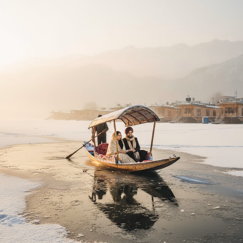 Srinagar honeymoon package to Kashmir 2025