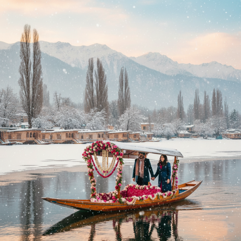 Honeymoon Package to Kashmir 2025–2026: 7 Magical Winter Experiences You’ll Love