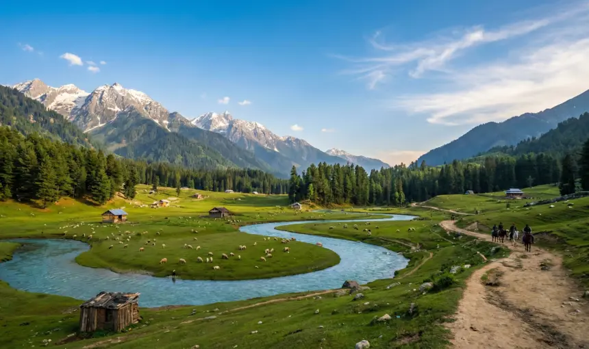 Srinagar to Pahalgam Taxi Service | Reliable Taxi Service