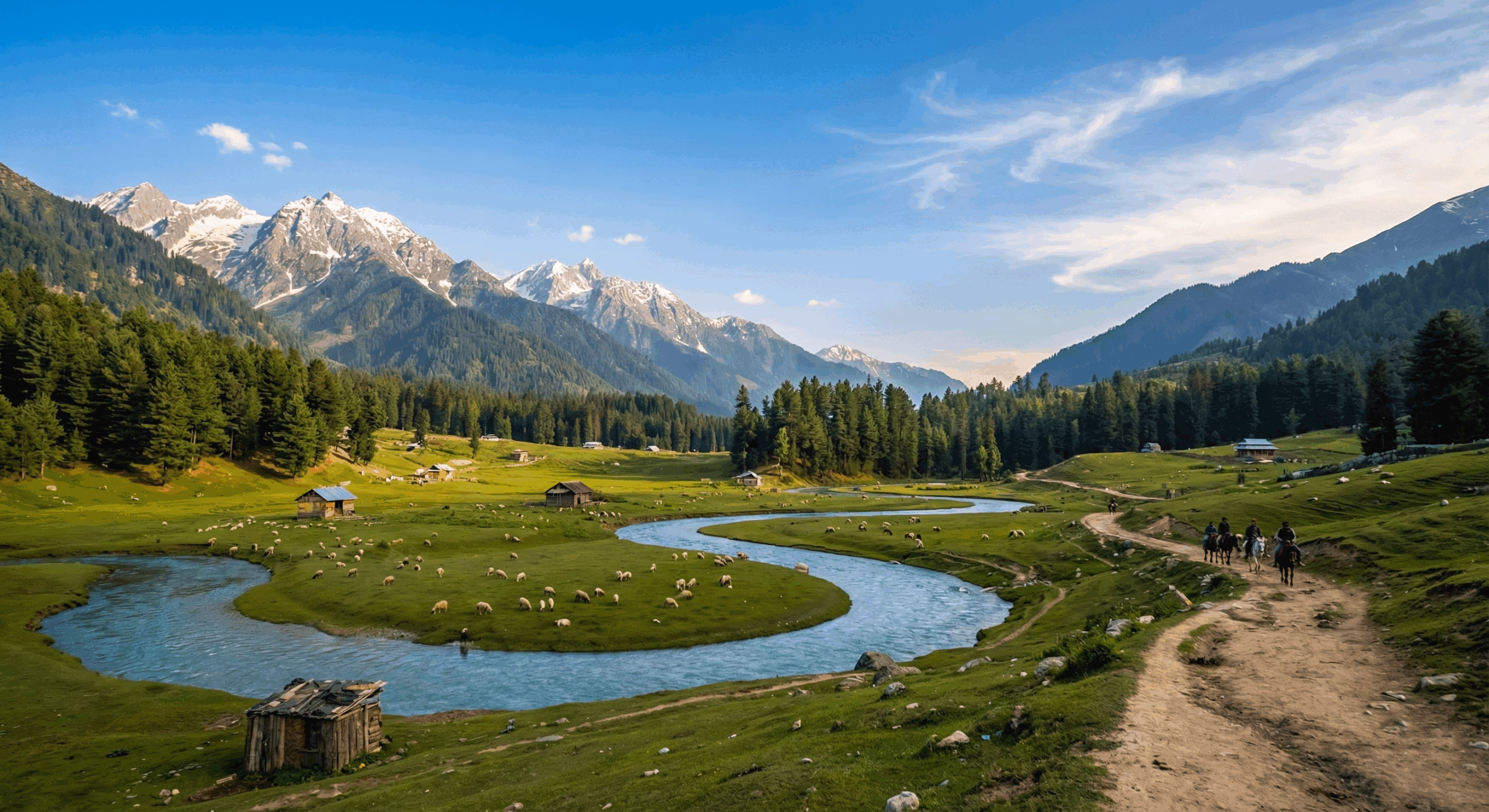 kashmir tour package from delhi sonmarg glacier