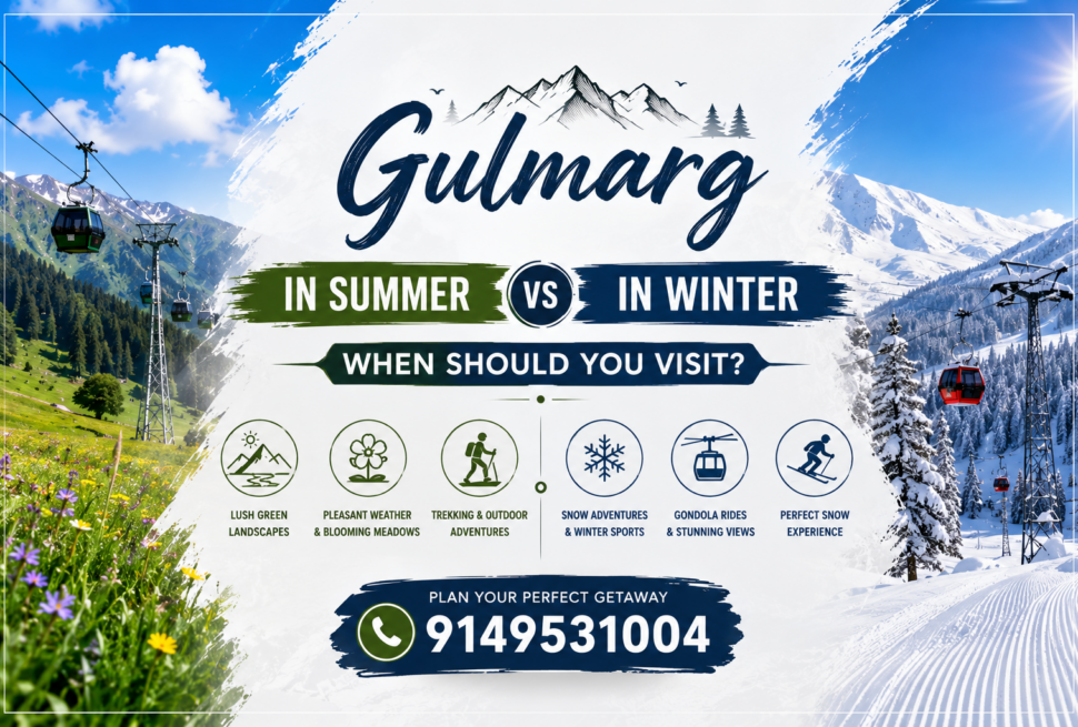 Gulmarg in Summer vs Winter When Should You Visit