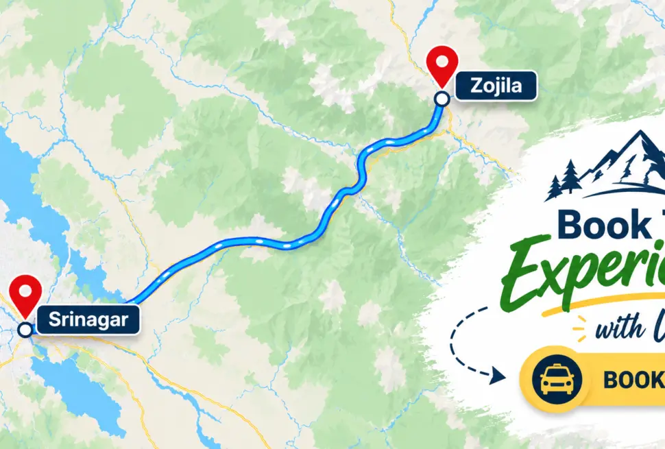 Srinagar to Zojila