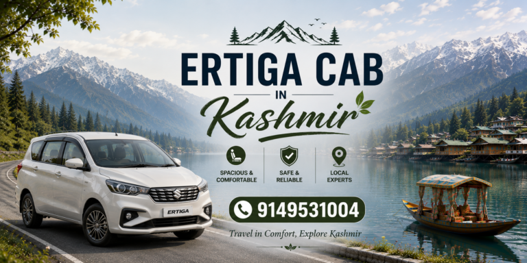 Top-Rated 5N6D Kashmir Tour by Ertiga - Complete Itinerary ₹12000