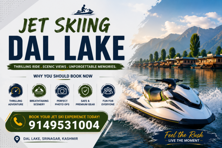 Jet Skiing Dal Lake: 5 Thrilling Reasons to Book