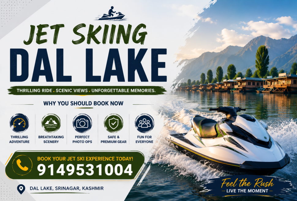 Jet Skiing Dal Lake: 5 Thrilling Reasons to Book