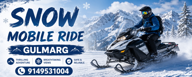 Snowmobile Ride Gulmarg: 7 Thrilling Alpine Adventures
