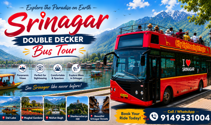 Srinagar Double Decker Bus Tour: 7 Amazing Stops 14 Srinagar Double Decker Bus Tour: 7 Amazing Stops